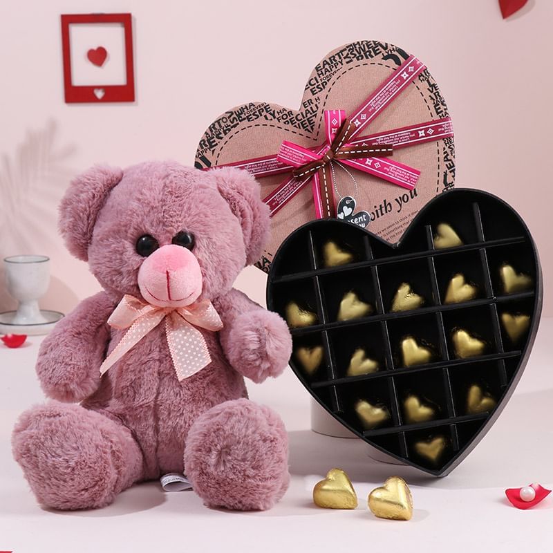 Sweetheart Pink Teddy Surprise