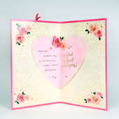 Romantic Valentine Gift Card for Girlfriend or Wife