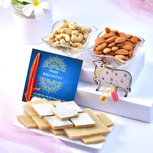 Sweets N Dry Fruits Bhai Dooj Hamper