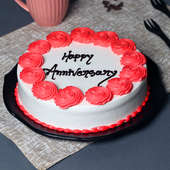 Happy Marriage Anniversary Cake