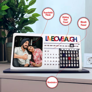 Tabletop Photo Calendar New Year Gift