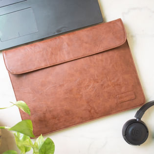 Tan Macbook Sleeve 