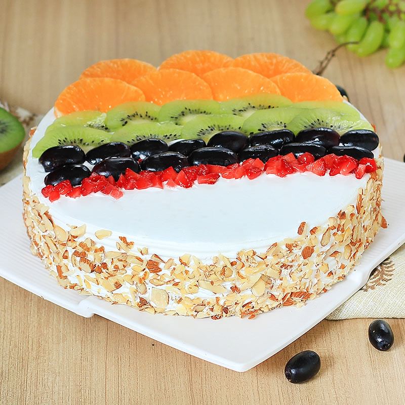 Tantalizing Delight - Fruit Cake with Normal View