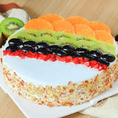 Tantalizing Delight - Fruit Cake with Zoomed in View