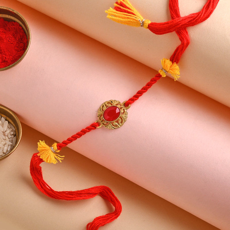 Tassel Red Thread Rakhi