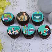 Tasty Customised Teacher Cupcakes