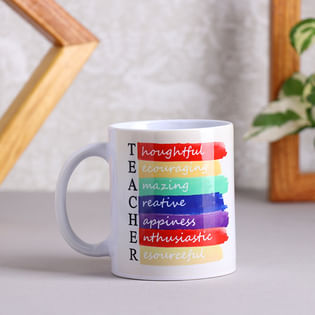 Teacher Acronym Mug