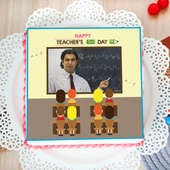 Teacher Day Classroom Custom Cake