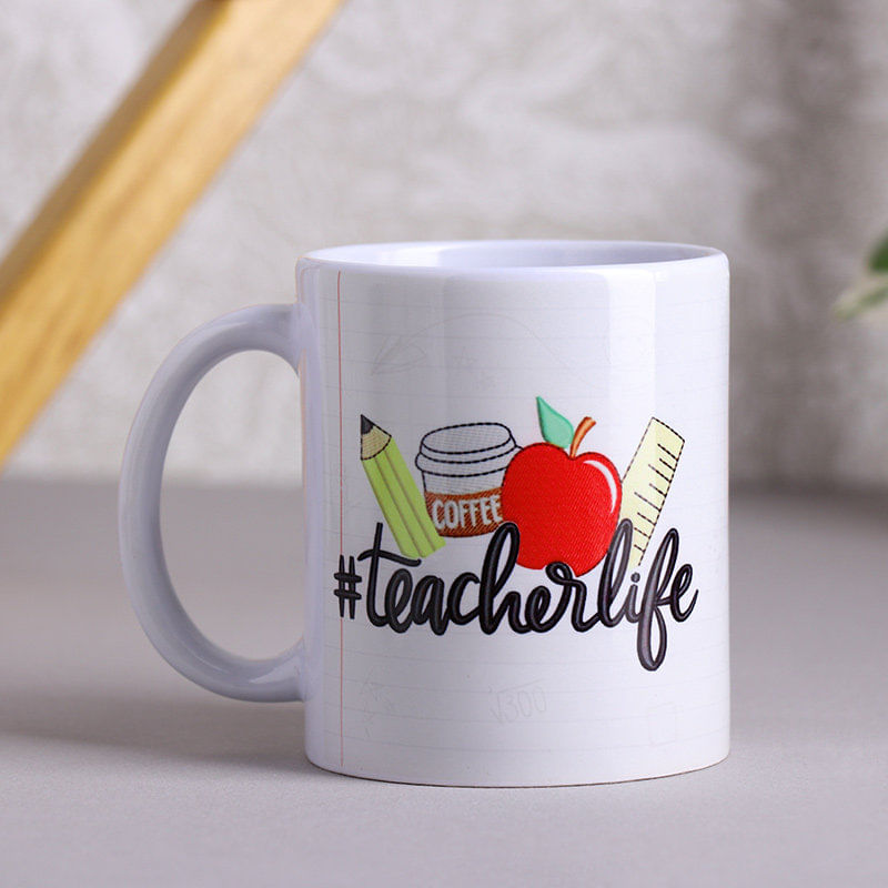 Teacher Life Ceramic Mug