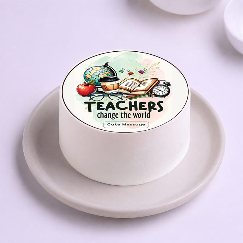 Teachers Day Inspiring Bento Cake