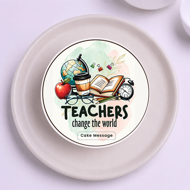 Teachers Day Inspiring Bento Cake