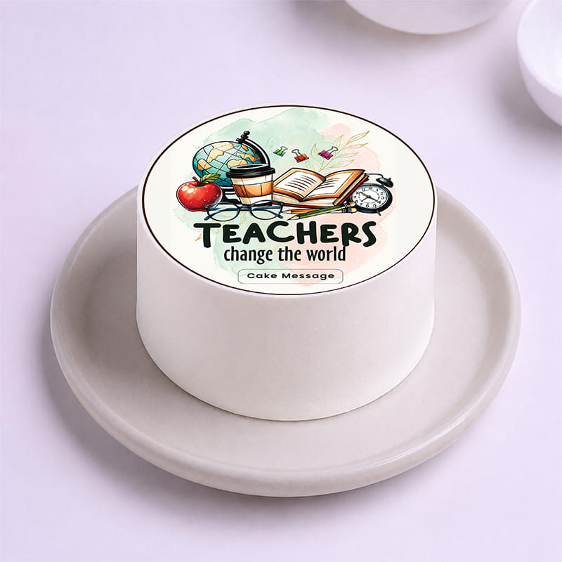 Teachers Day Inspiring Bento Cake