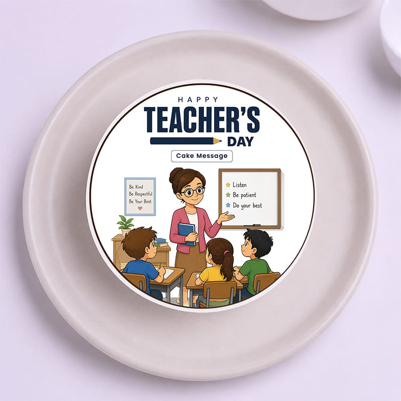 Teachers Day Special Bento Cake
