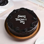 Teachers Day Truffle Cake