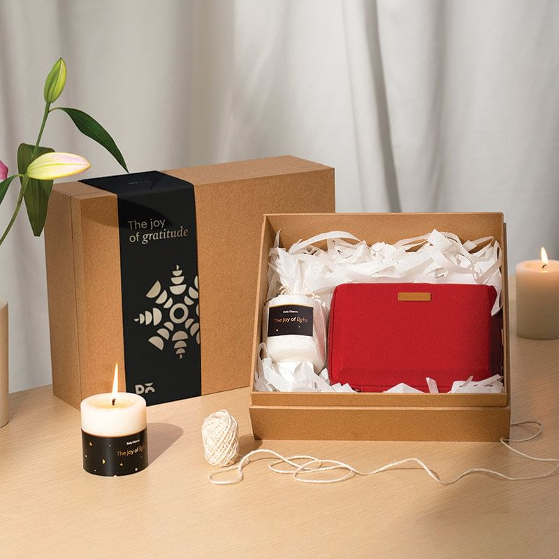 Teck Organiser n Scented Candle Gift Bundle