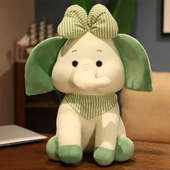 Green Baby Elephant Soft Toy