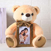 Teddy Love Combo Big 16 Inch with Personalised Photo Frame