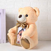 Personalised Photo Frame and Teddy Combo