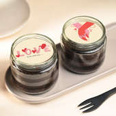 Tender Love Chocolate Jar Cake Duo