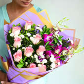 Tender Touch Bouquet: Flowers for Friends