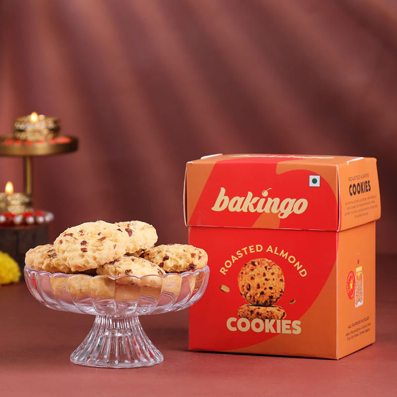 Terracotta Diyas With Cookies N Nutty Rocks