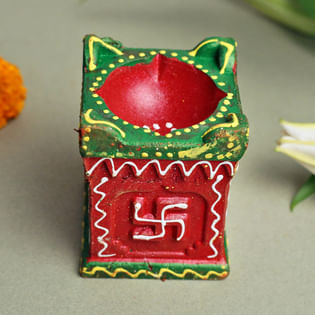 Tulsi Plant Diya 