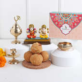 A complete hamper for Diwali pooja