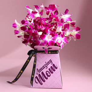 The Kiss Of Orchids For Mum