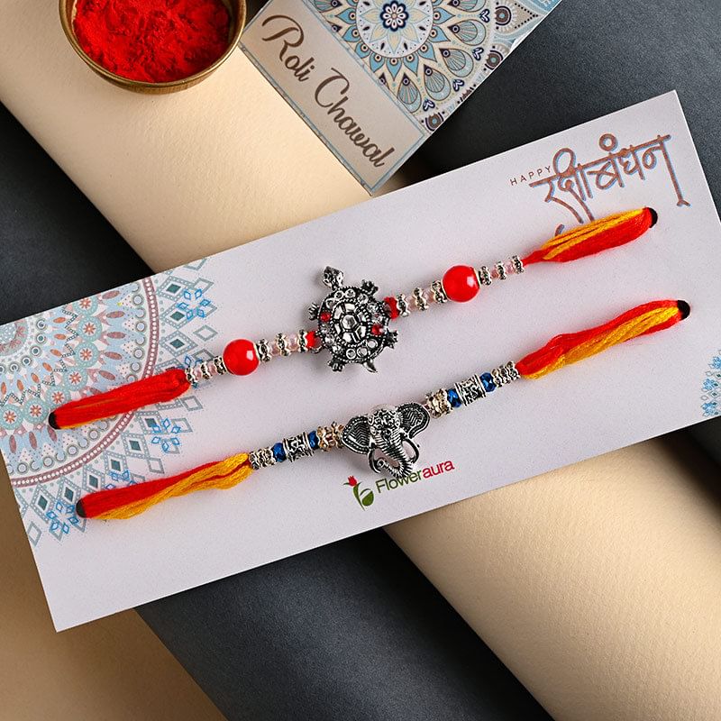 The Lucky Rakhi Duo - Brother OnlineDivine Rakhi