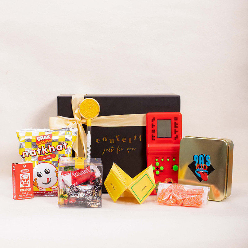 The Nineties Kid Gift Box: Perfect Rakhi gift 