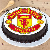 Manchester United Football Club Poster Cake