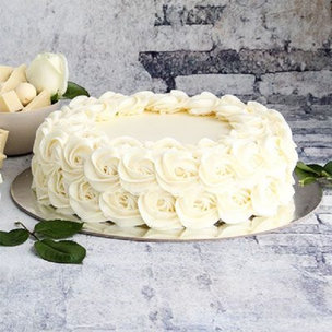 The White Rose Cake