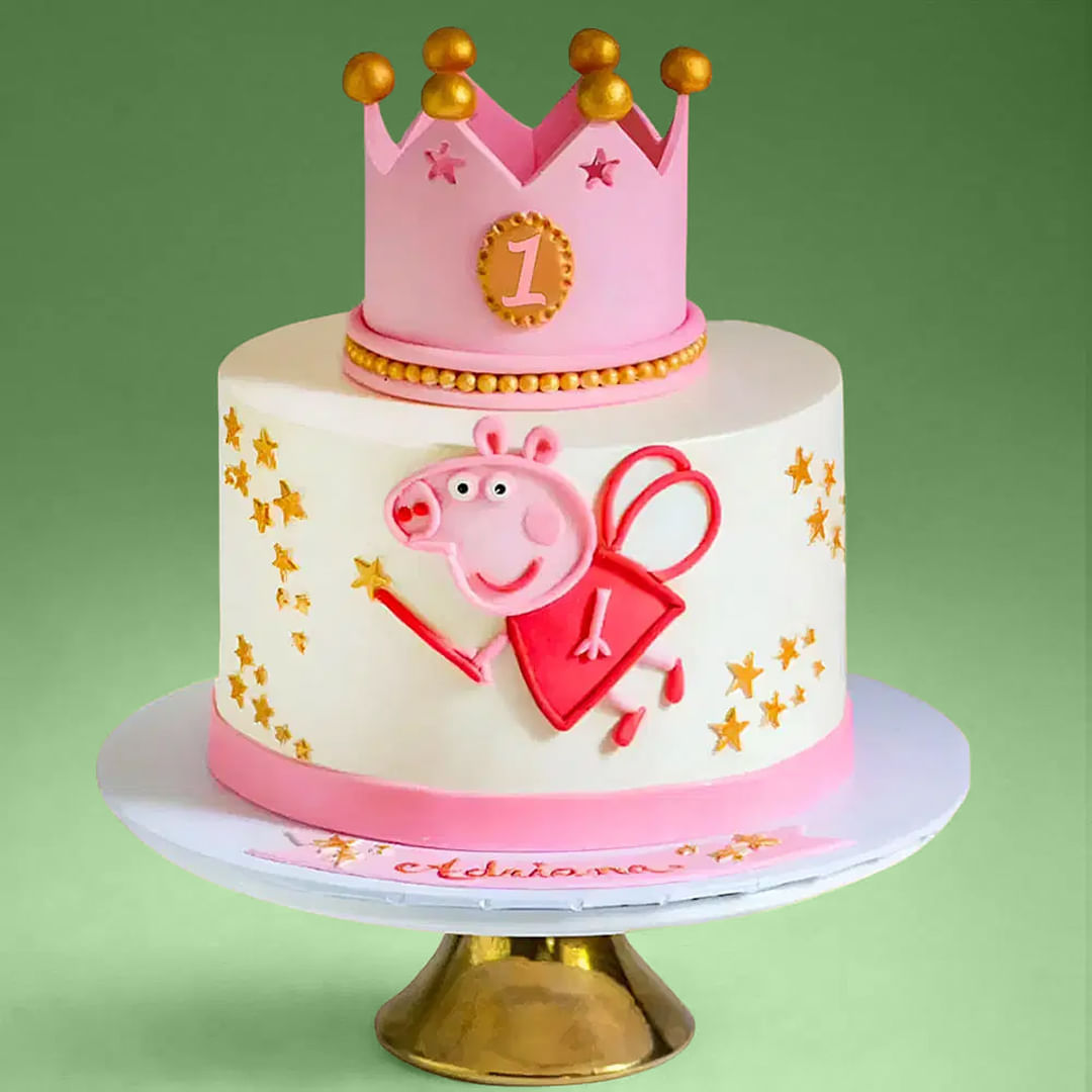 Fairy Peppa Pig Cake