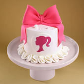 Barbie Silhouette Cake