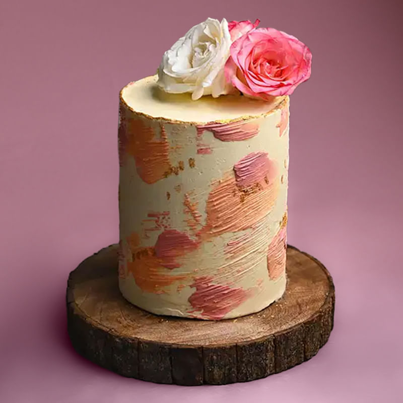 Pastel Bloom Cake