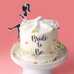 Bride To Be Bachelorette Cake