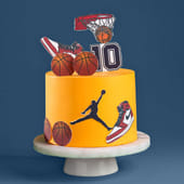 Jordan Basketball Theme Cake