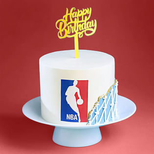 Nba Basketball Birthday Cake