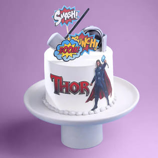 Epic Thor Avenger Cake