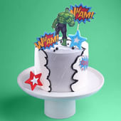 Dynamic Avengers Hulk Cake