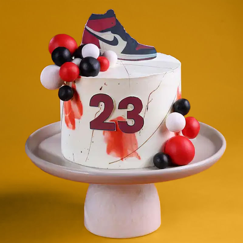 Jordan Air Sneaker Head Cake