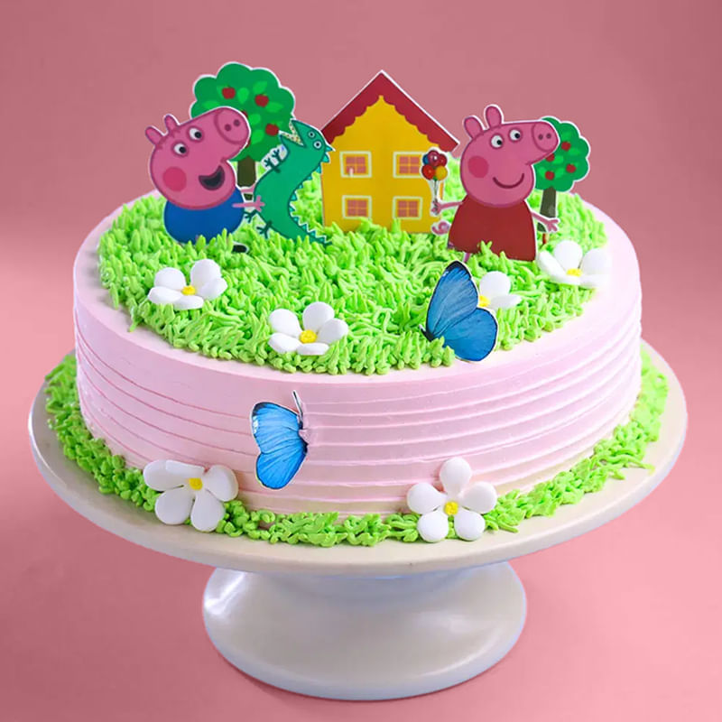 Peppa Pig Garden Fun Cake