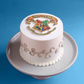Classic Hogwarts Crest Cake