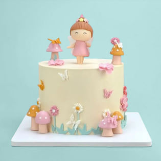 Fluttering Butterflies Fairyland Cake