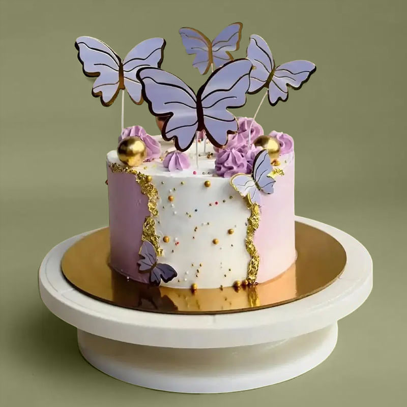 Fluttering Grace Butterfly Cake