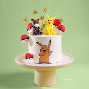 Pikachu Pokemon Themed Cake