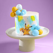 Playtime Pikachu Theme Cake