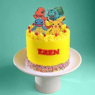 Pokemon Fun Adventure Cake