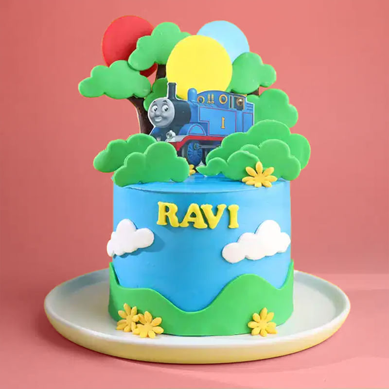 Thomas Train Adventure Cake