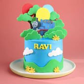 Thomas Train Adventure Cake